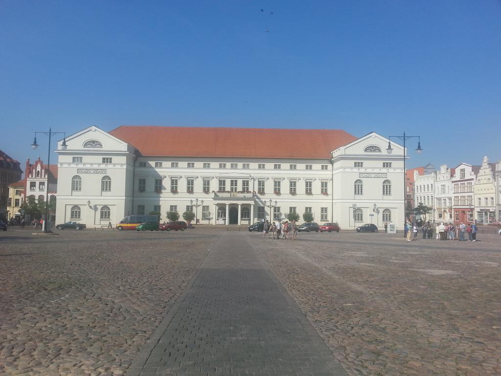Pension Am Wassertor Wißmar Exterior foto